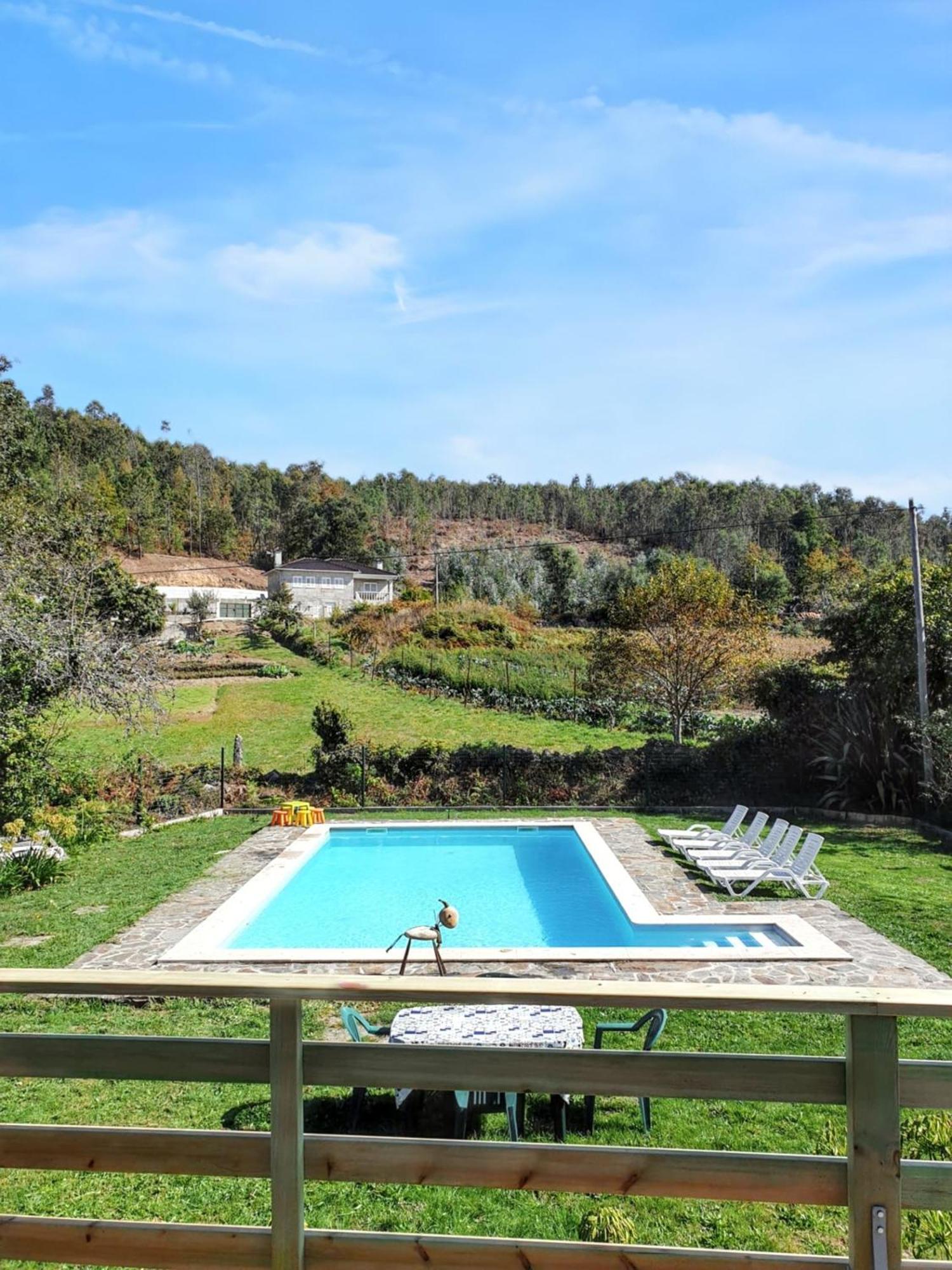 Welcoming House With Mountain View In Agueda Shared Pool Villa Urgueira  Eksteriør bilde